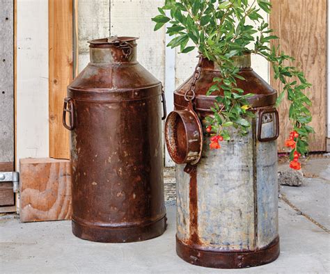 vintage metal container ideas